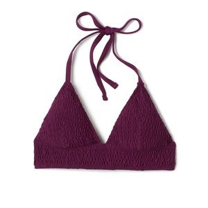 NWOT BECCA Triangle Bikini Top